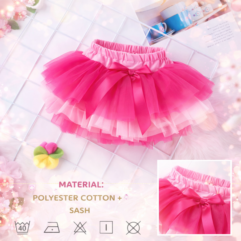 Personalised Baby Girl 100 Days Outfit – Princess Tutu Tulle Romper Gift Set with Name